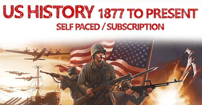 United States American History 1877 to Present Semester Course US ...